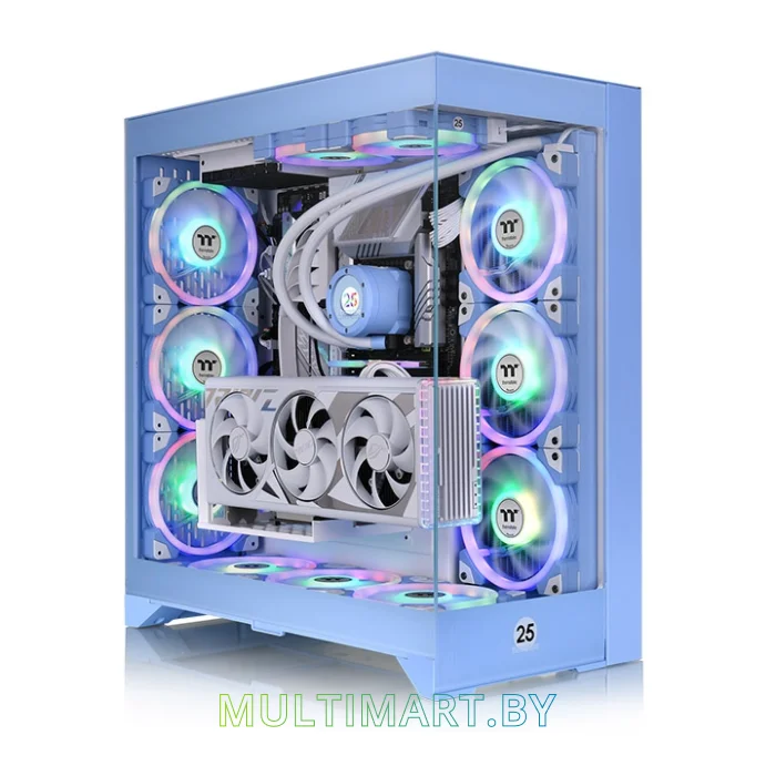 Корпус Thermaltake CTE E600 MX Hydrangea Blue CA-1Y3-00MFWN-00